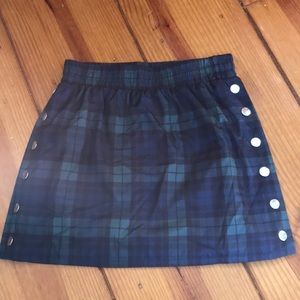 Blue/Green Forever 21 Skirt